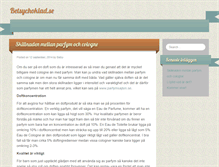 Tablet Screenshot of betsychoklad.se